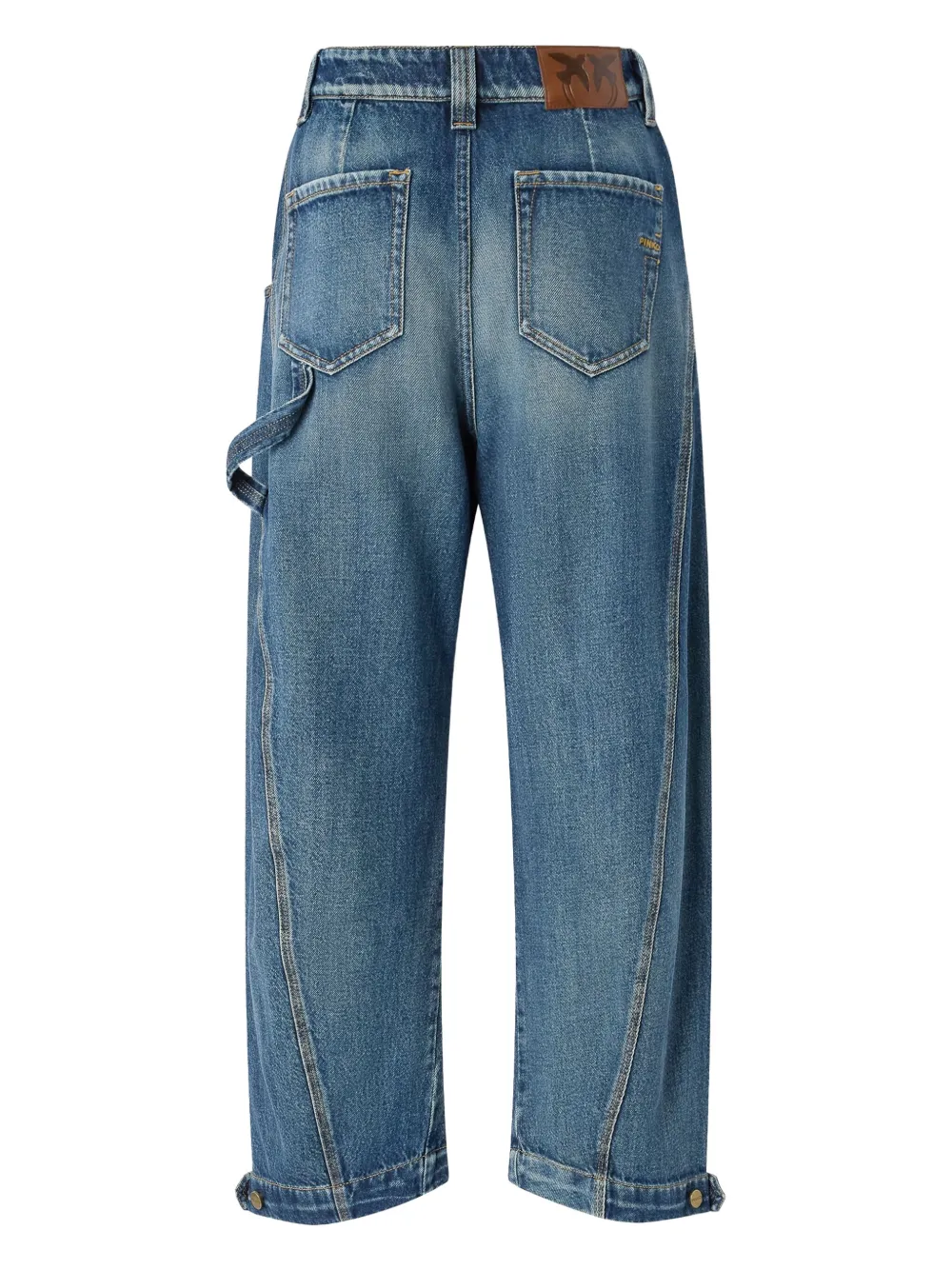PINKO Jeans met ritsdetail - Blauw