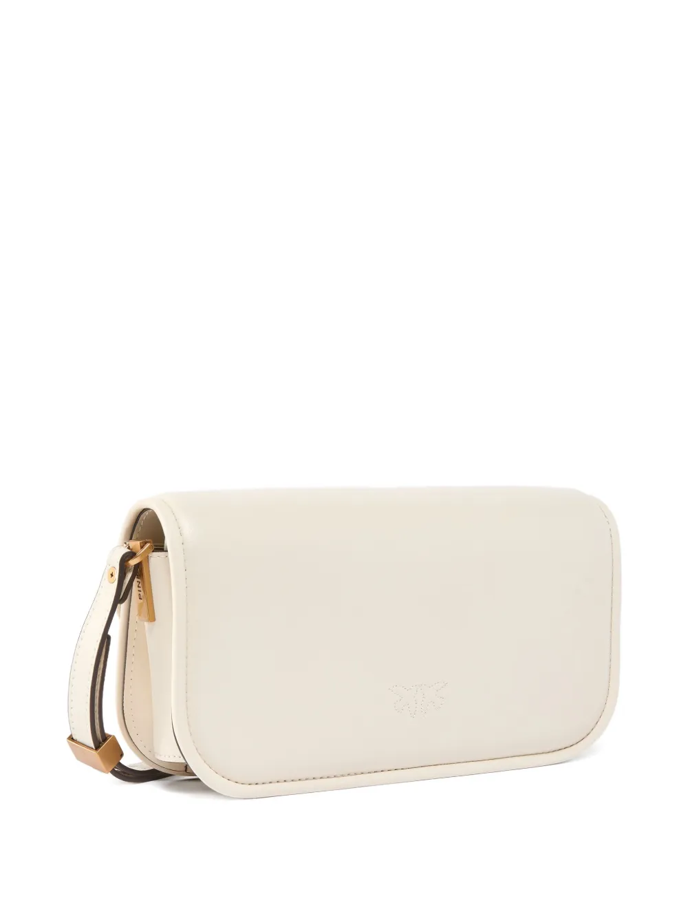 Pinko Large Love Birds Cross Body Bag In Neutral
