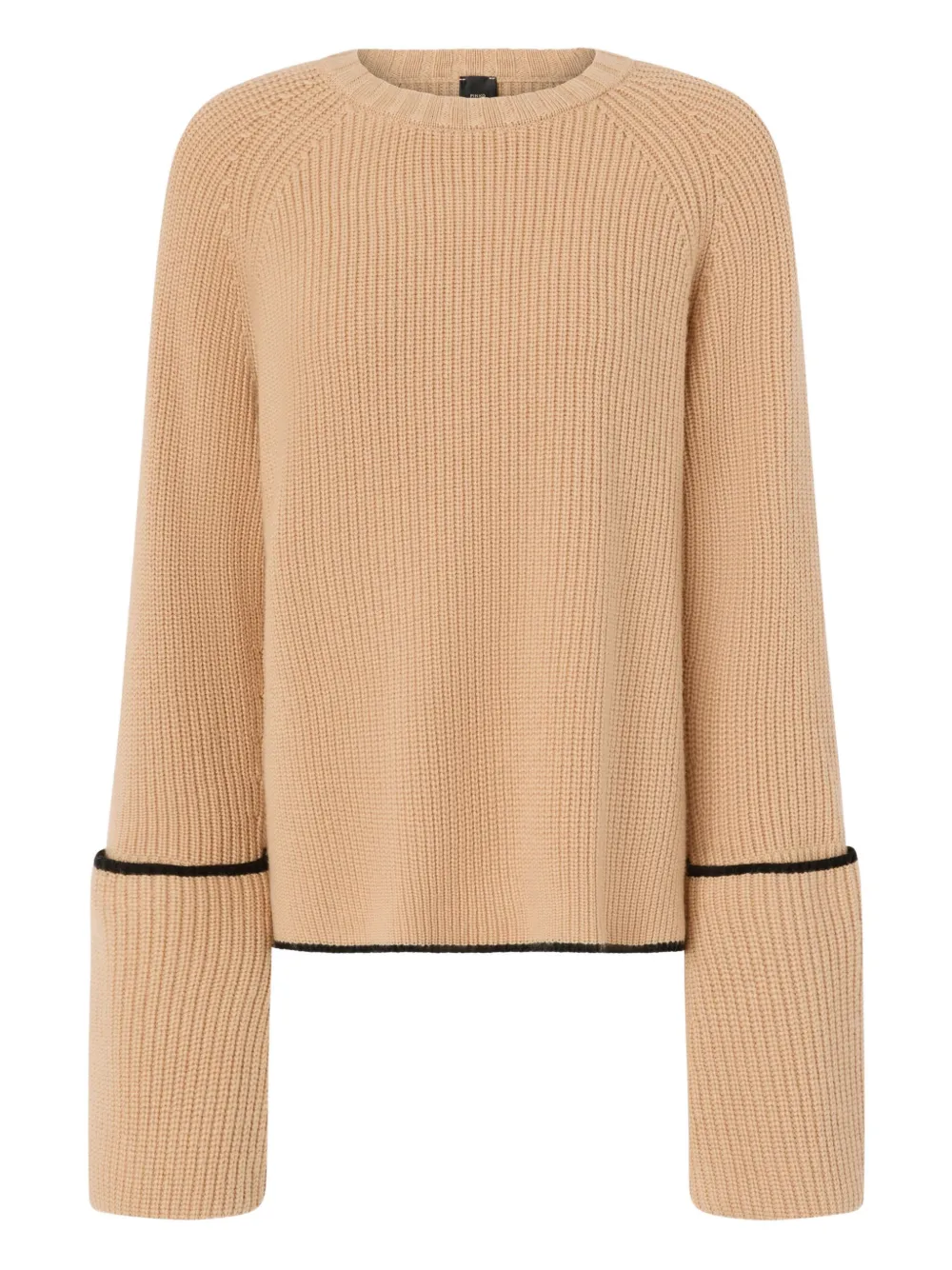 PINKO Procida ribbed sweater - Nude