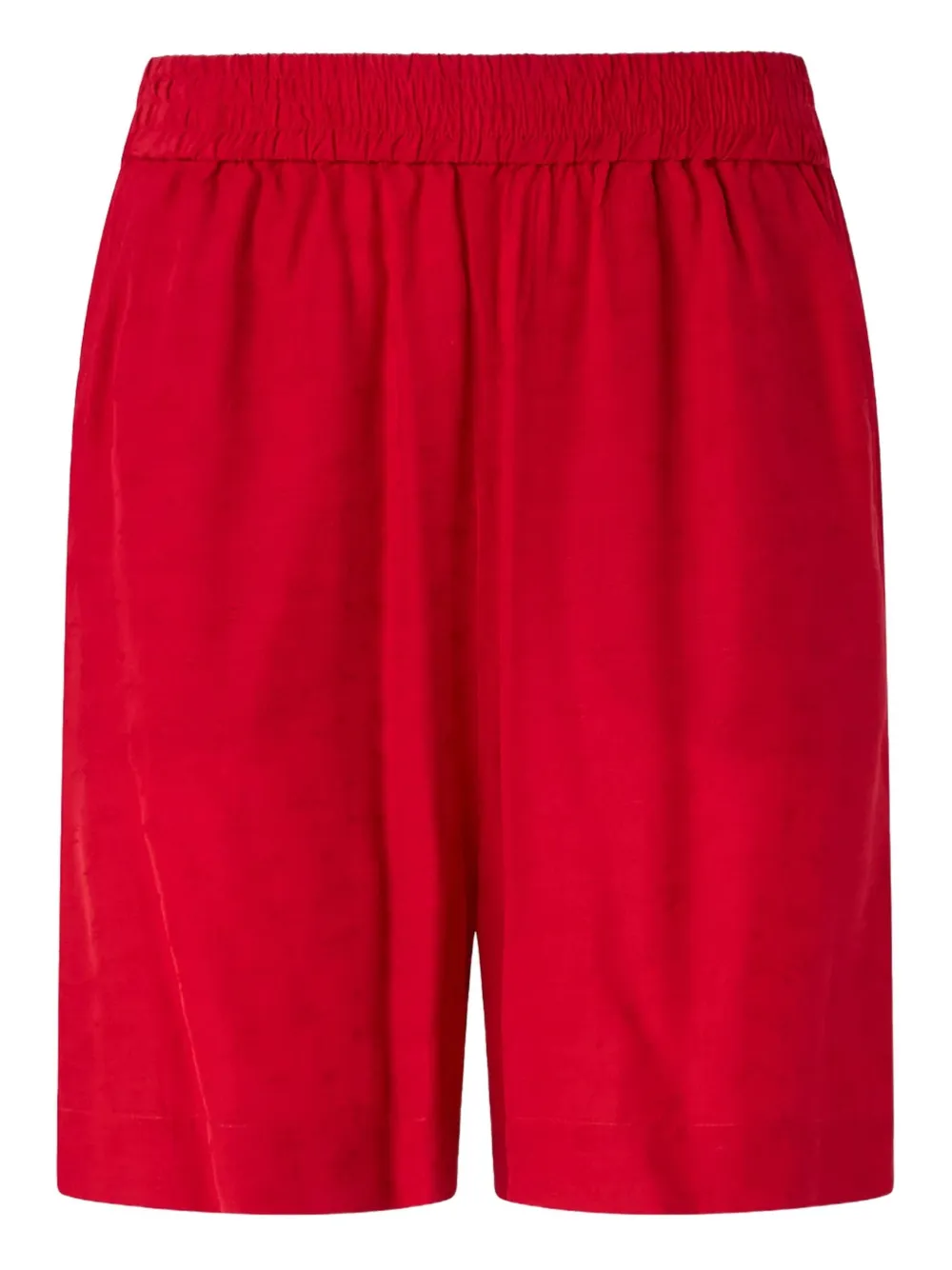 PINKO elasticated-waist shorts - Rosso