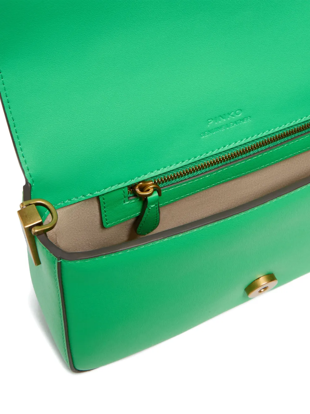 PINKO Classic Love schoudertas Groen