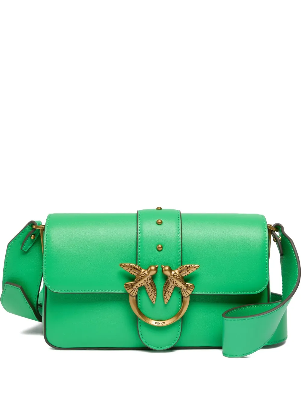 PINKO Borsa a spalla Classic Love Bag One - Verde