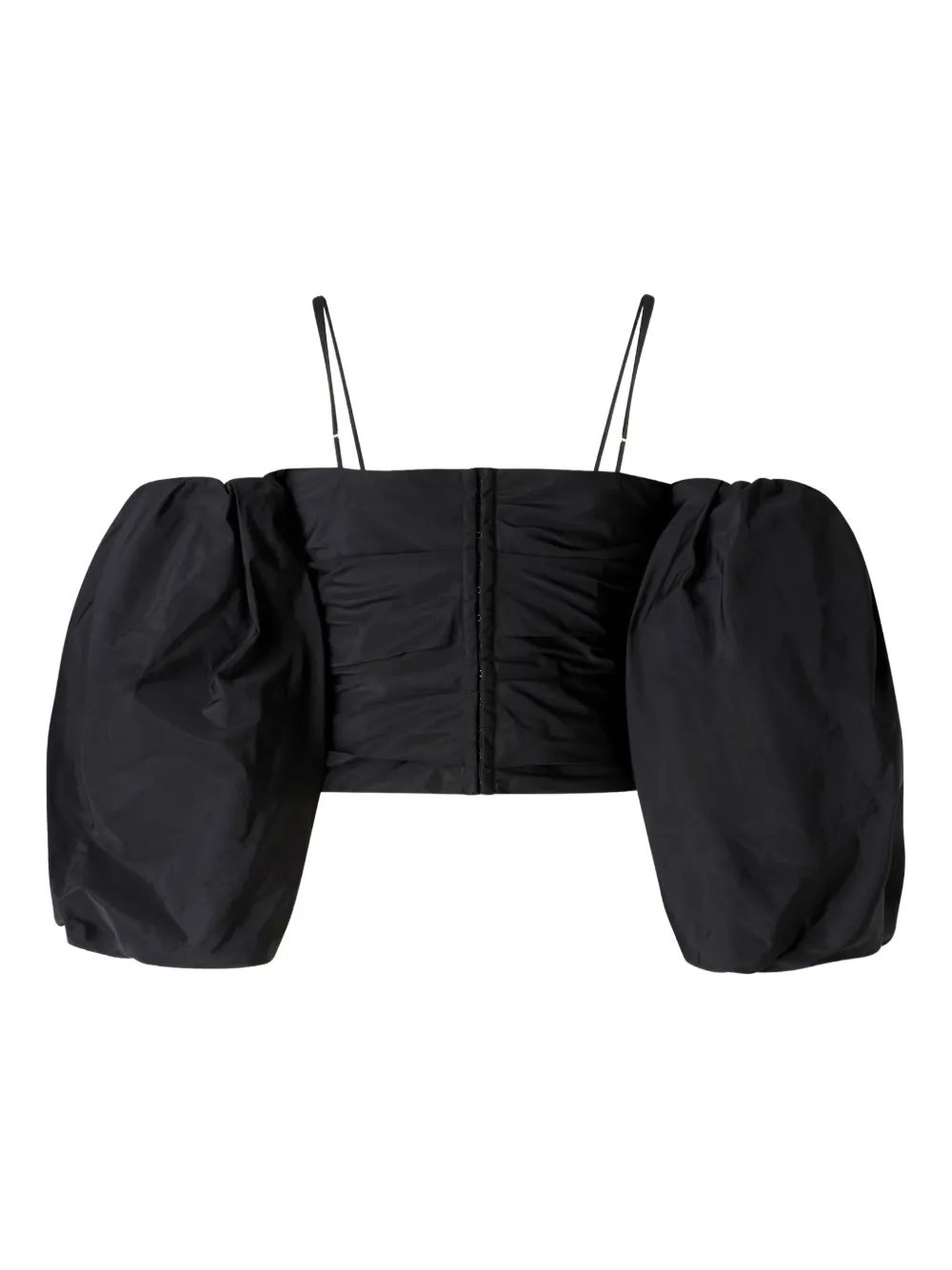 PINKO Top met ballonmouwen - Zwart