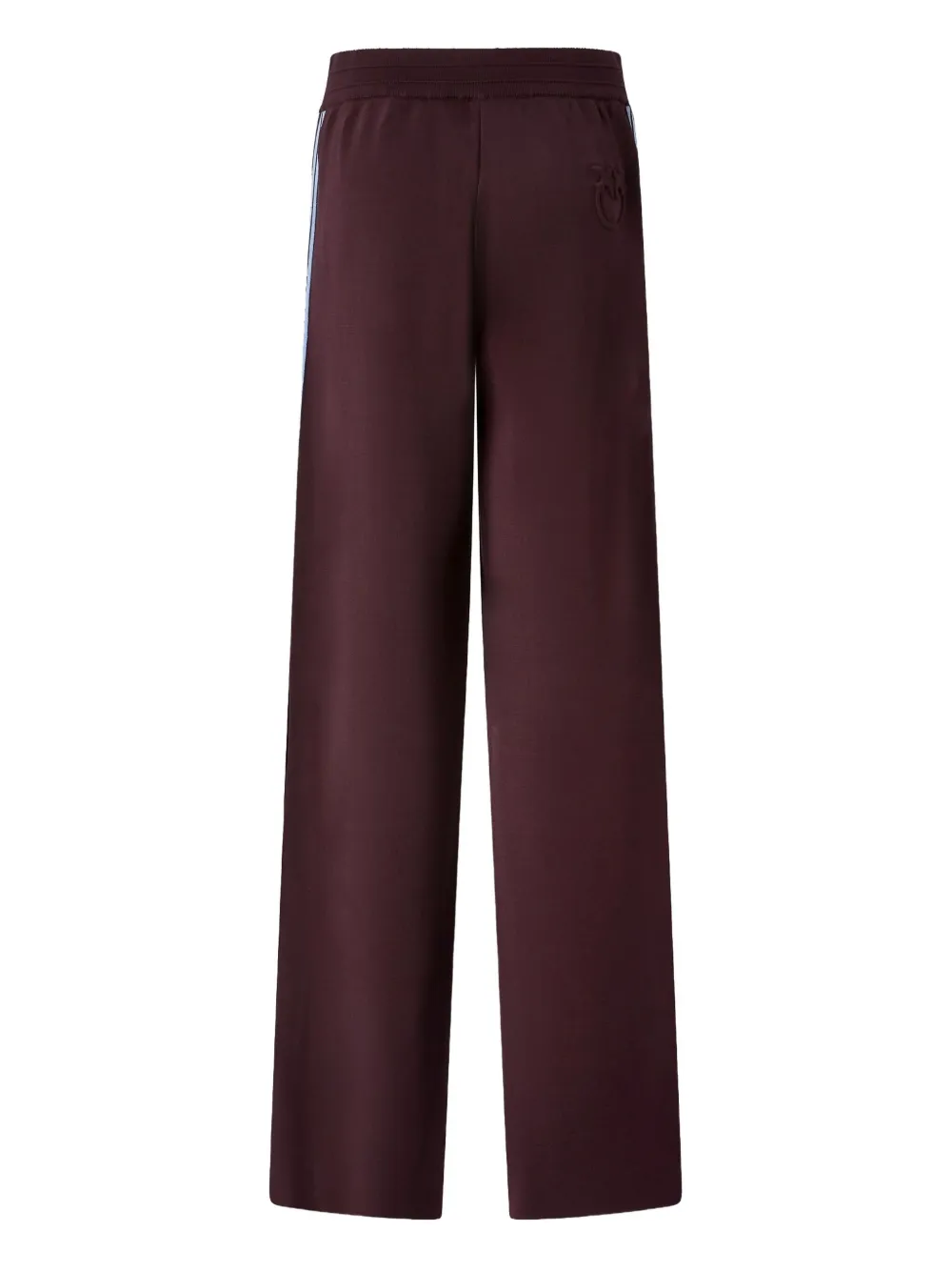 PINKO side-stripe drawstring trousers Rood