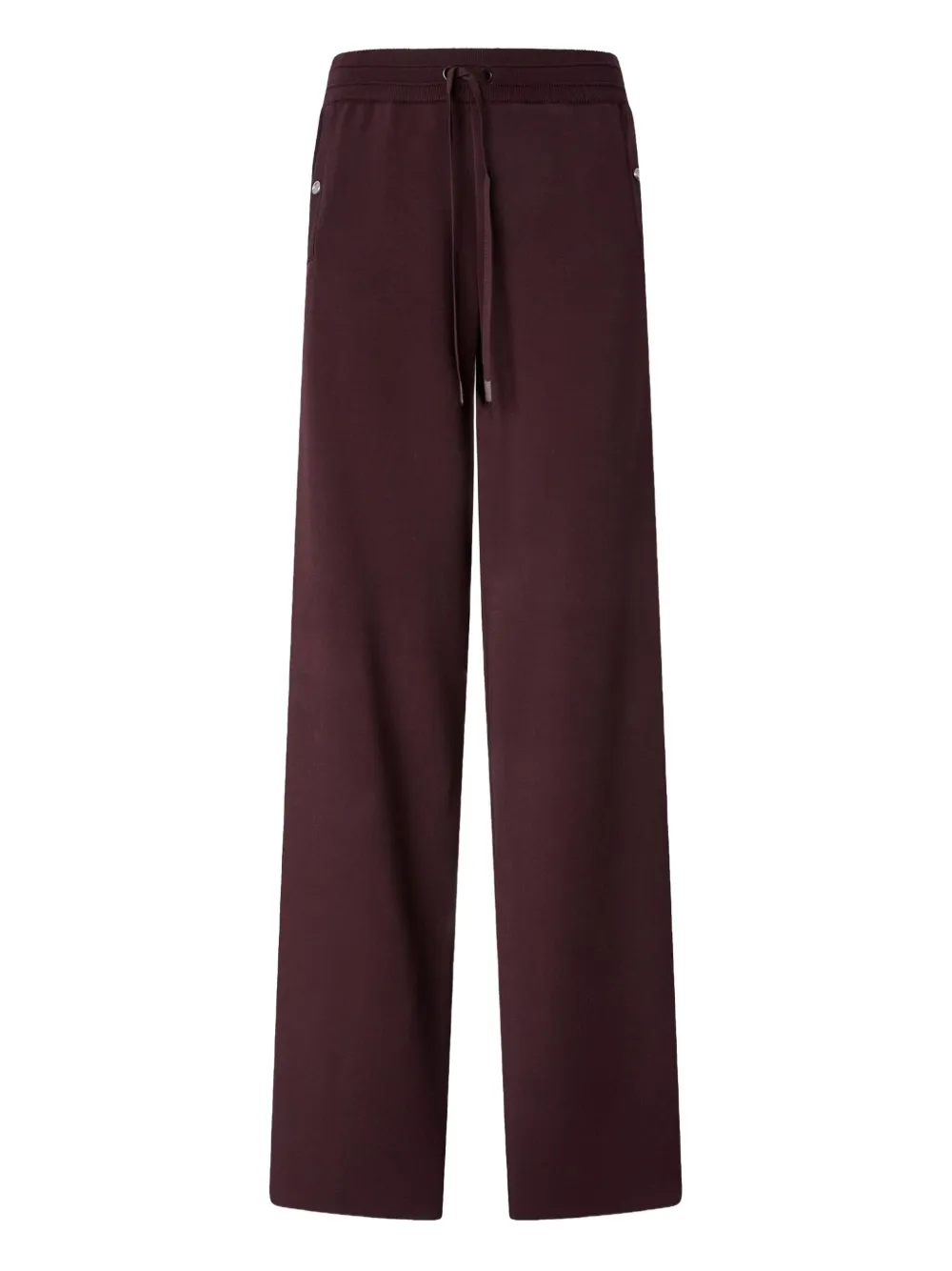 PINKO side-stripe drawstring trousers Rood