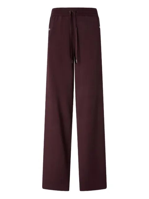 PINKO side-stripe drawstring trousers