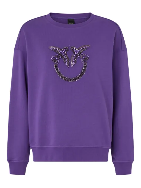 PINKO embellished-bird sweater