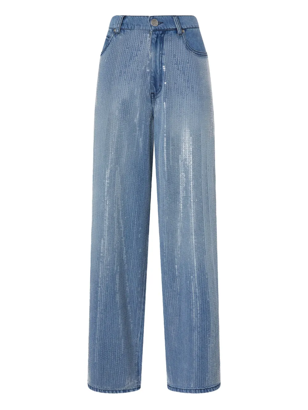 PINKO sequin-embellished jeans Blauw