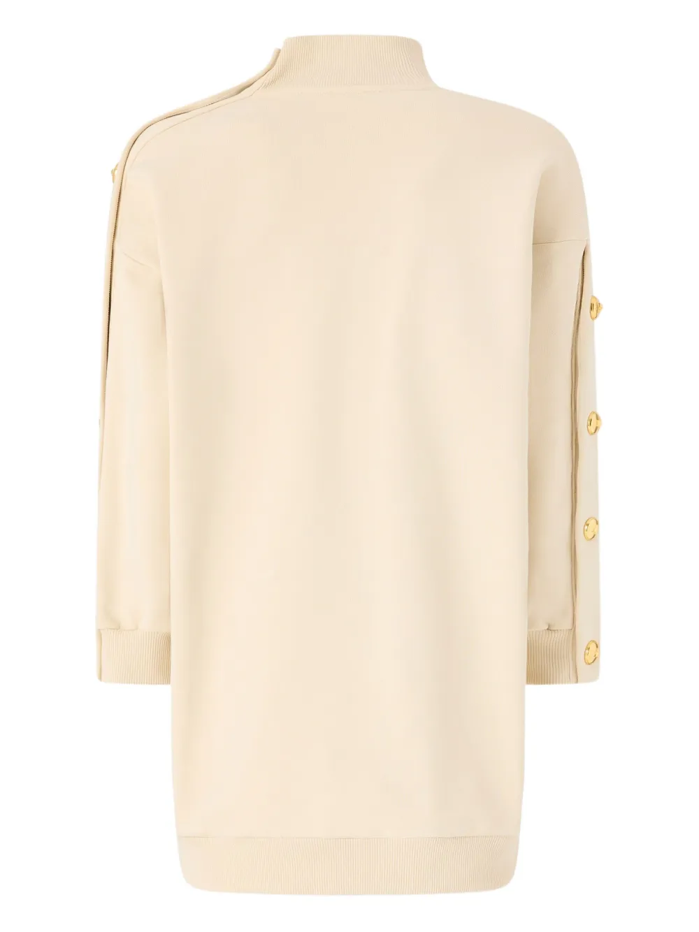 PINKO Jurk met knoopdetail - Beige