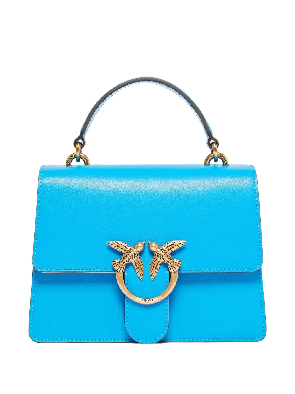 PINKO Love-Birds tas met handgreep Blauw