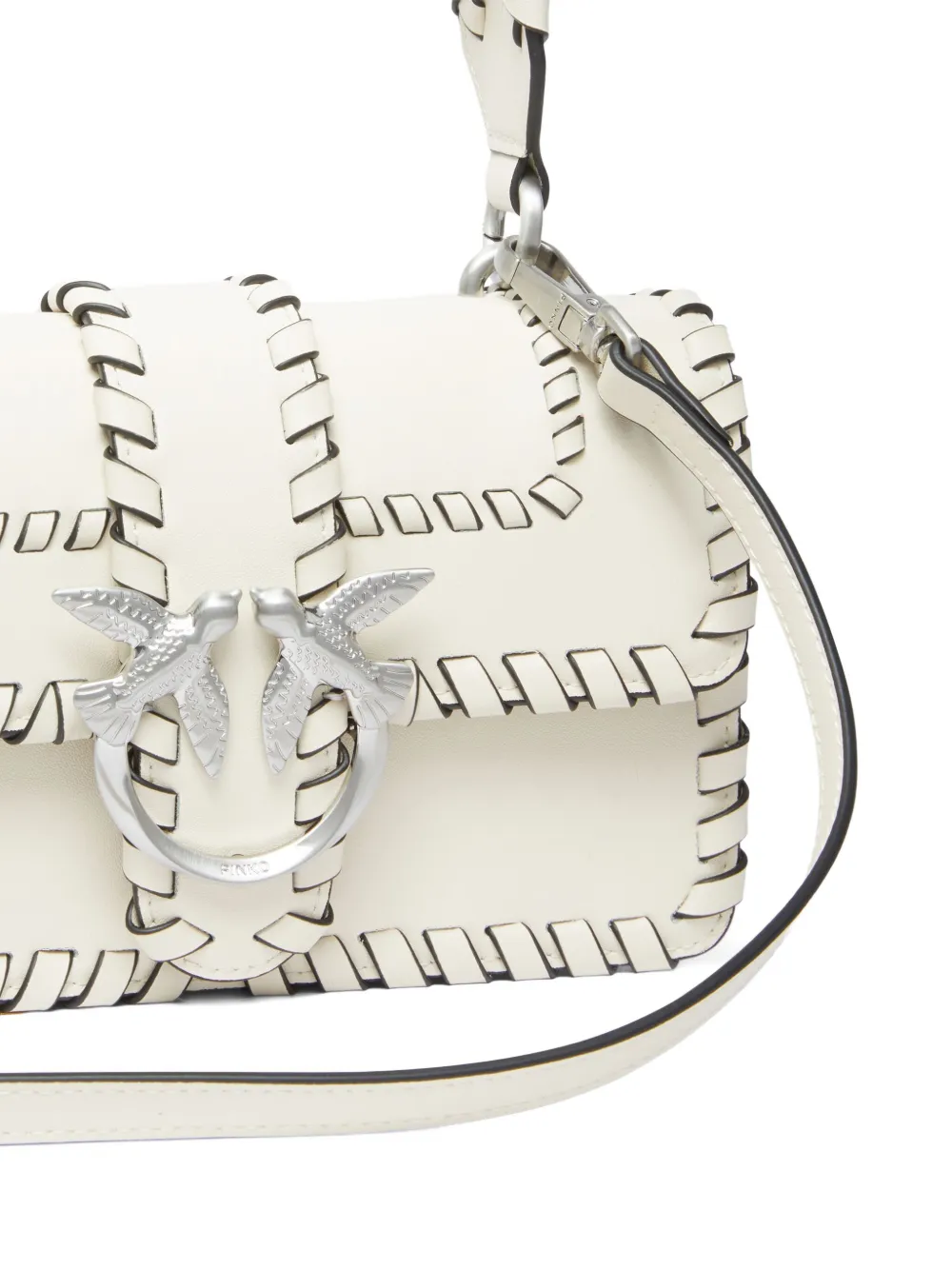 PINKO Love kleine tas Wit