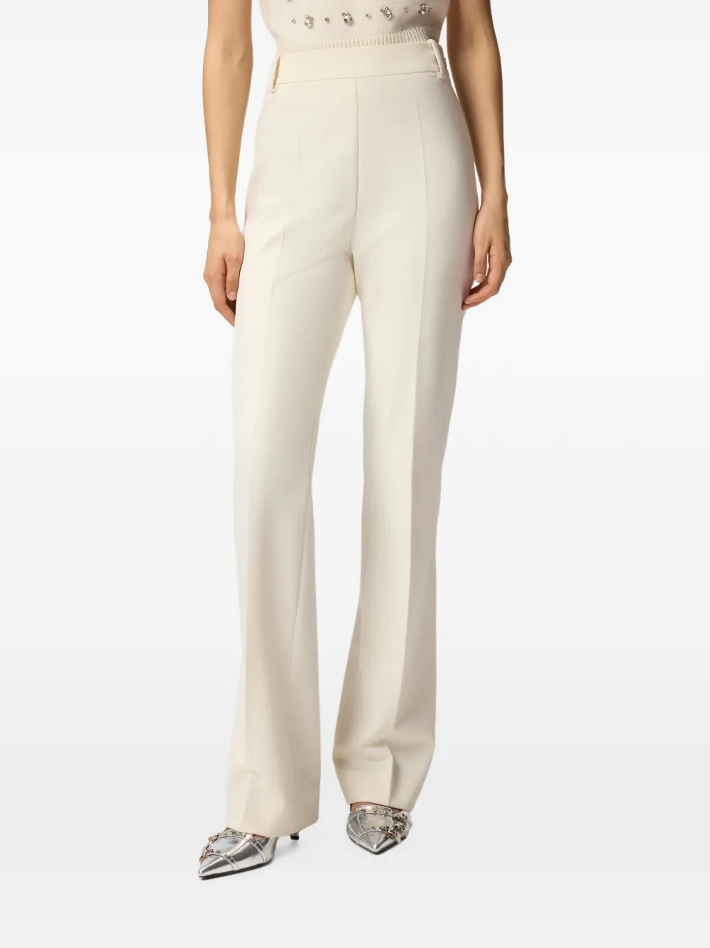 PINKO High waist broek Wit