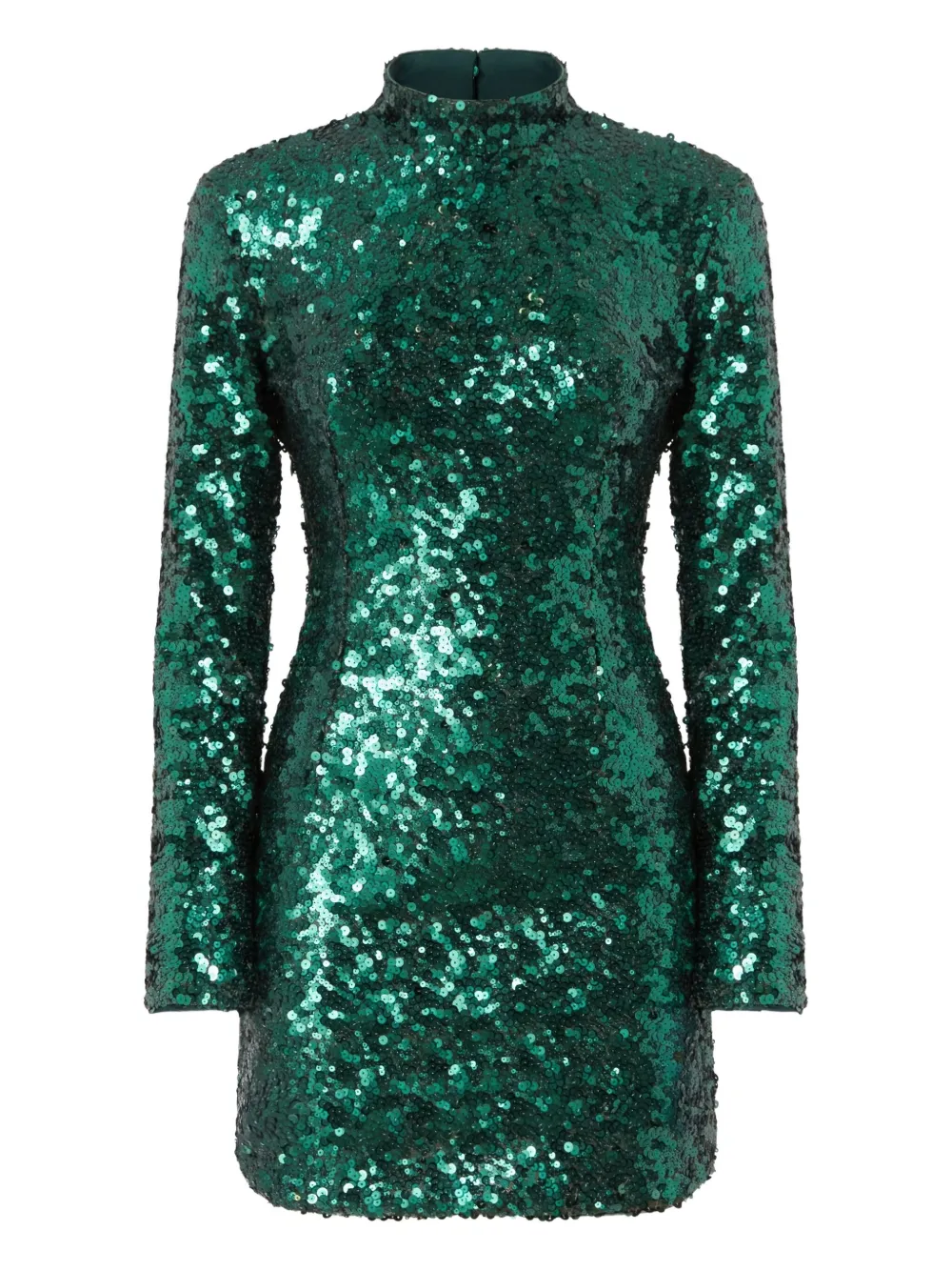 PINKO sequin-embellished mini dress Groen