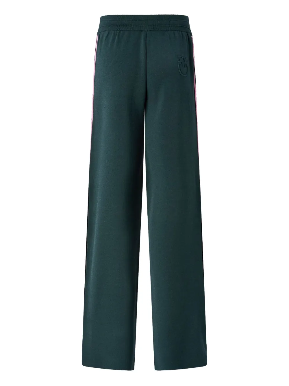 PINKO side-stripe trousers Groen
