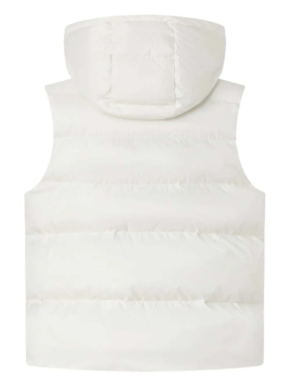 PINKO Bodywarmer met capuchon Wit