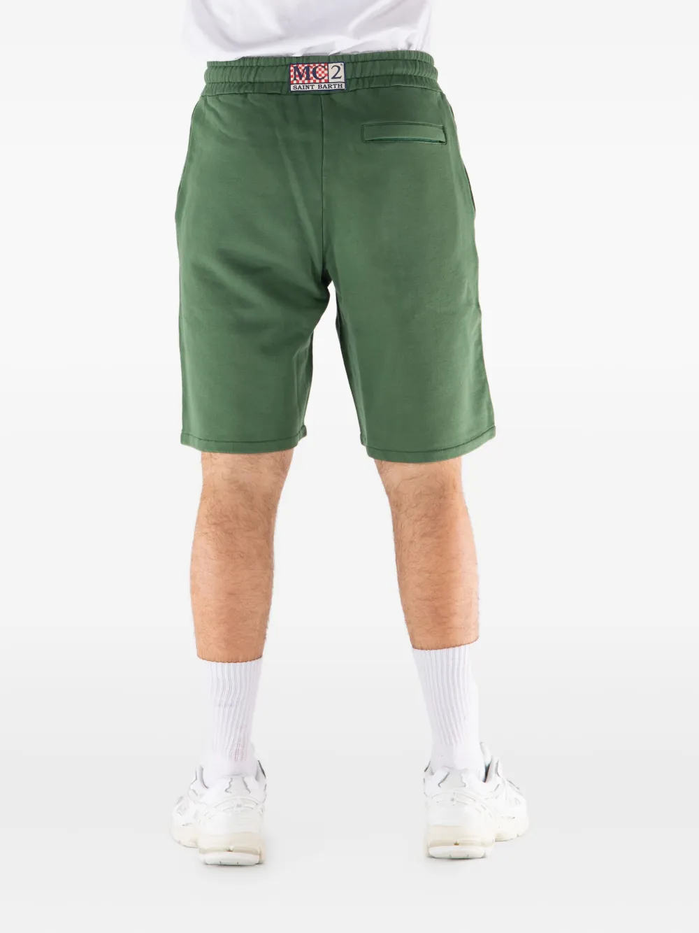MC2 Saint Barth drawstring logo-detail shorts | Track & Running Shorts | Image 2