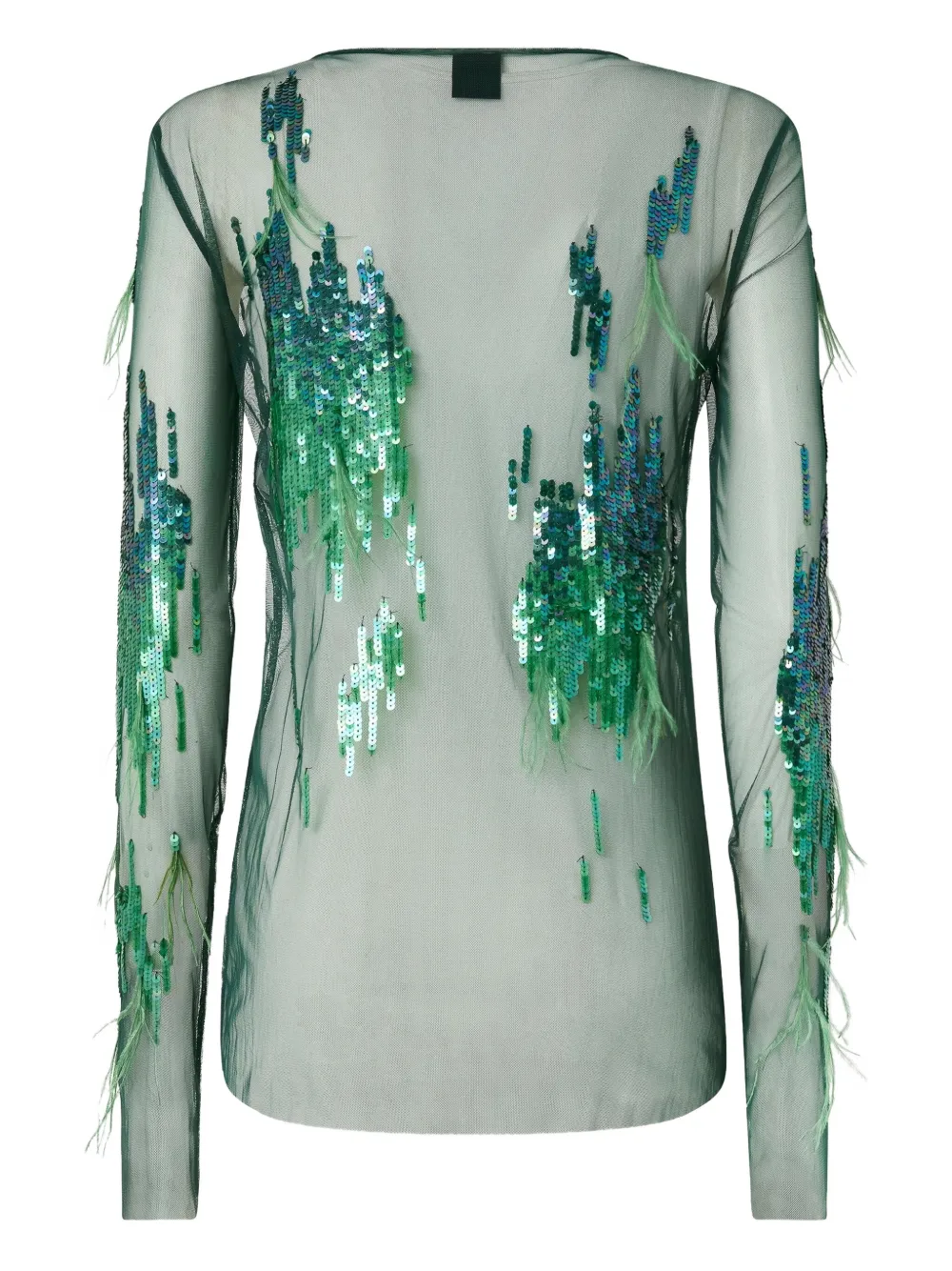 PINKO Verfraaid blouse Groen
