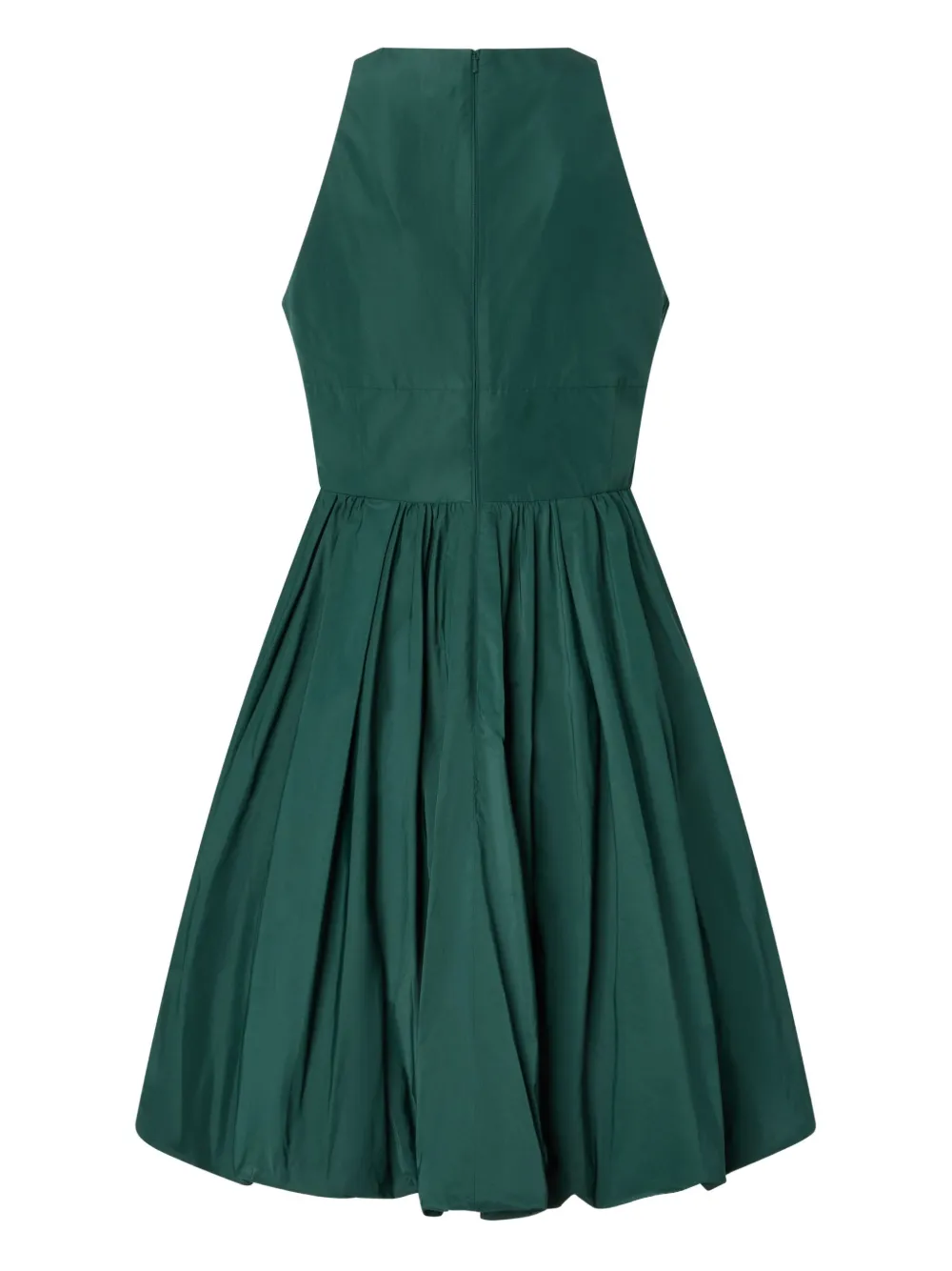 PINKO round-neck fit-and-flare mini dress - Groen
