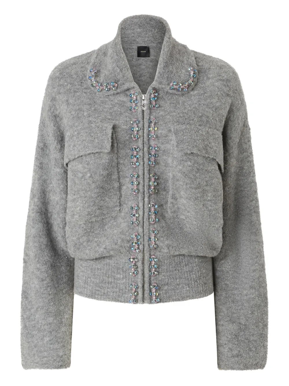 PINKO embellished jacket | Grey | Image 1