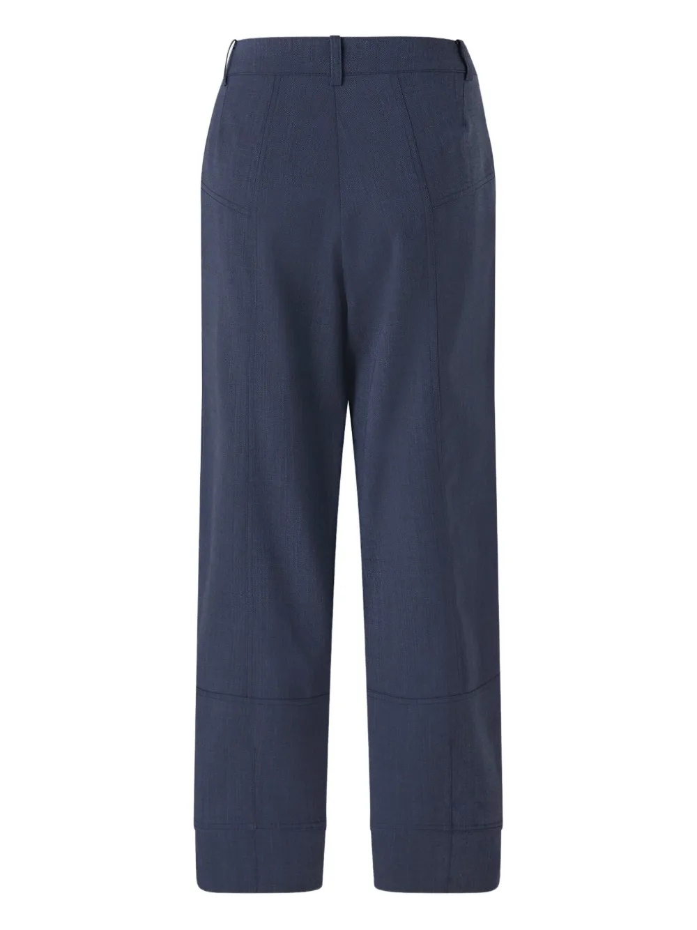 Pinko Panelled-design Trousers In Blue