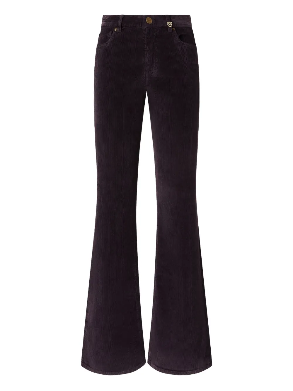 PINKO corduroy flare jeans | Purple | Image 1