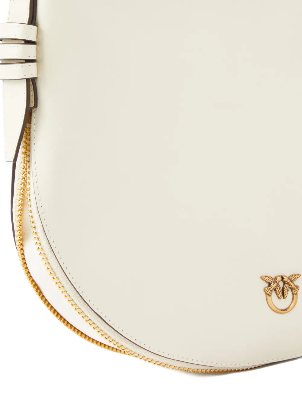 Pinko Love Bag Box Shoulder Bag In Nappa Leather In White
