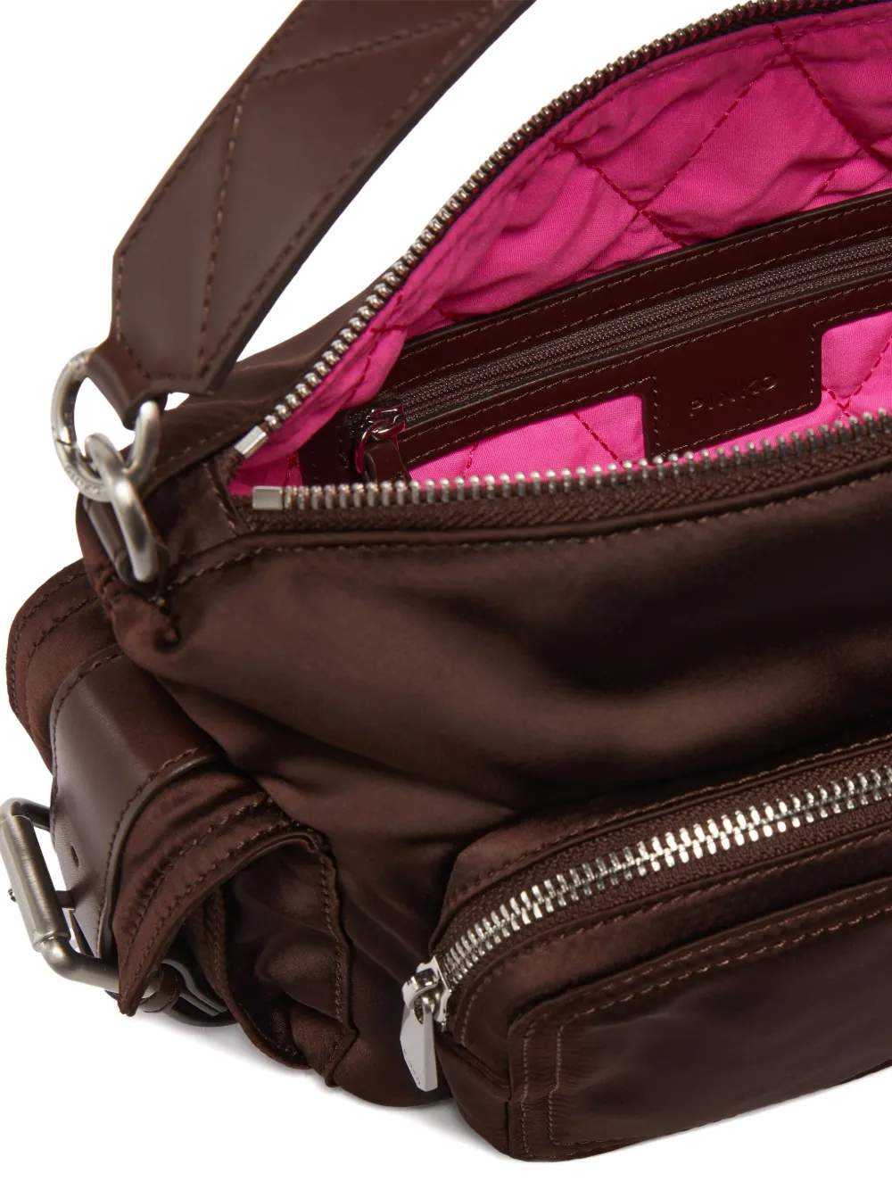 PINKO cargo-pockets tote bag Bruin