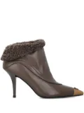PINKO 70mm Lucy 25 boots - Brown