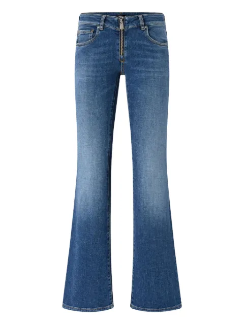 PINKO zip-fly flared jeans