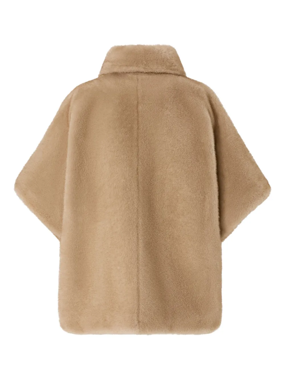 PINKO high-neck cape coat Beige