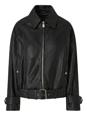 Y2K PATRIZIA PEPE leather jacket L ekam系 Leather jackets for women: biker jackets | Patrizia Pepe