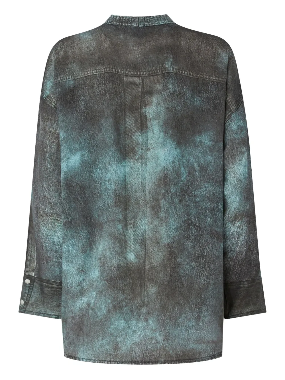PINKO tie-neck shirt Grijs