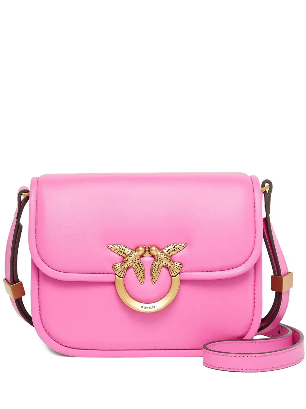 PINKO Love-Birds flap mini bag | Pink | Image 1