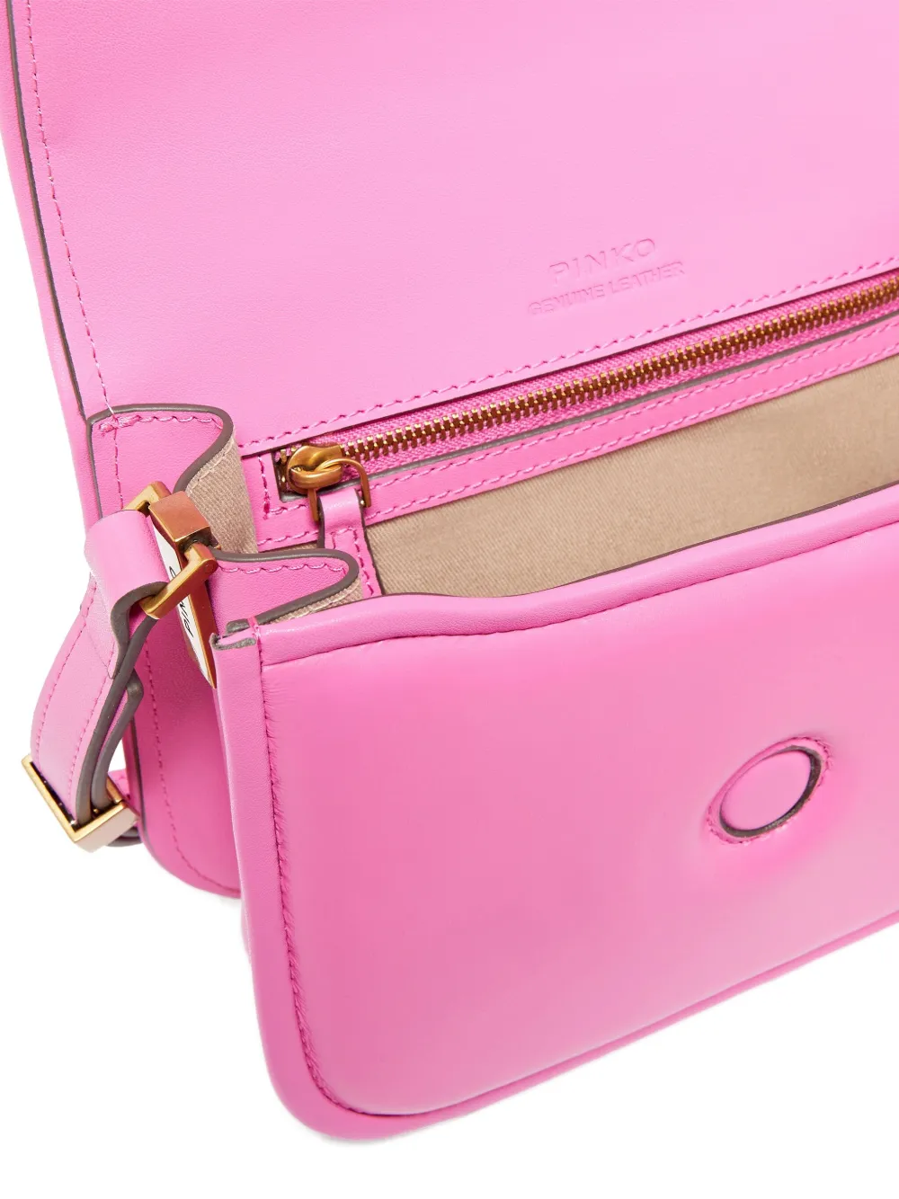 PINKO Love-Birds mini-tas met omslag Roze