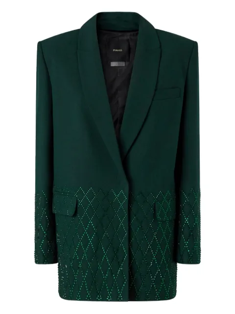 PINKO crystal-embellished blazer