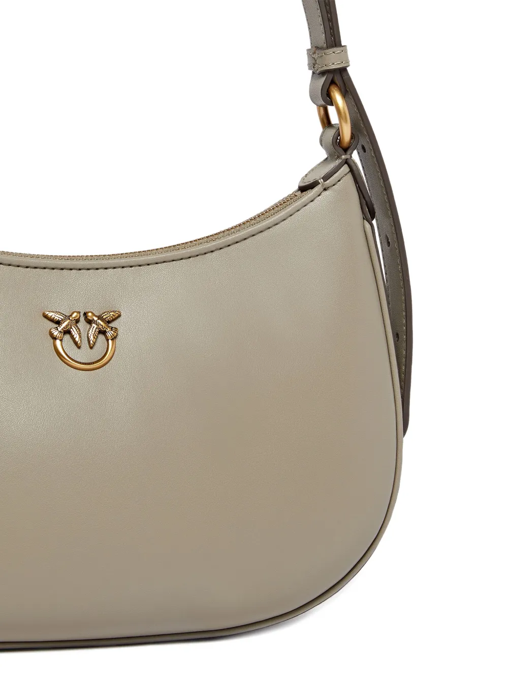 PINKO Half Moon kleine tas Grijs