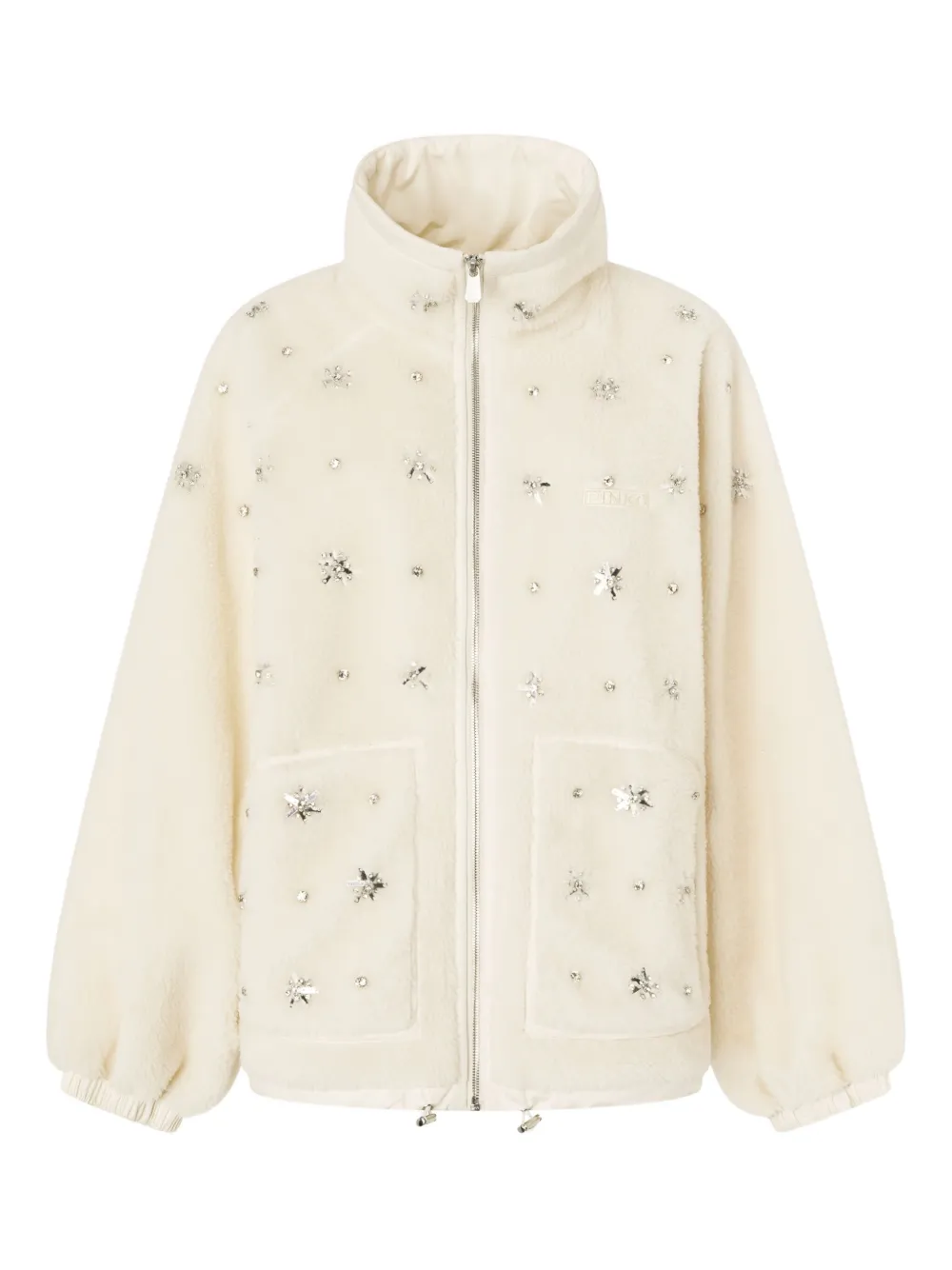 PINKO Graciana embellished jacket - Bianco