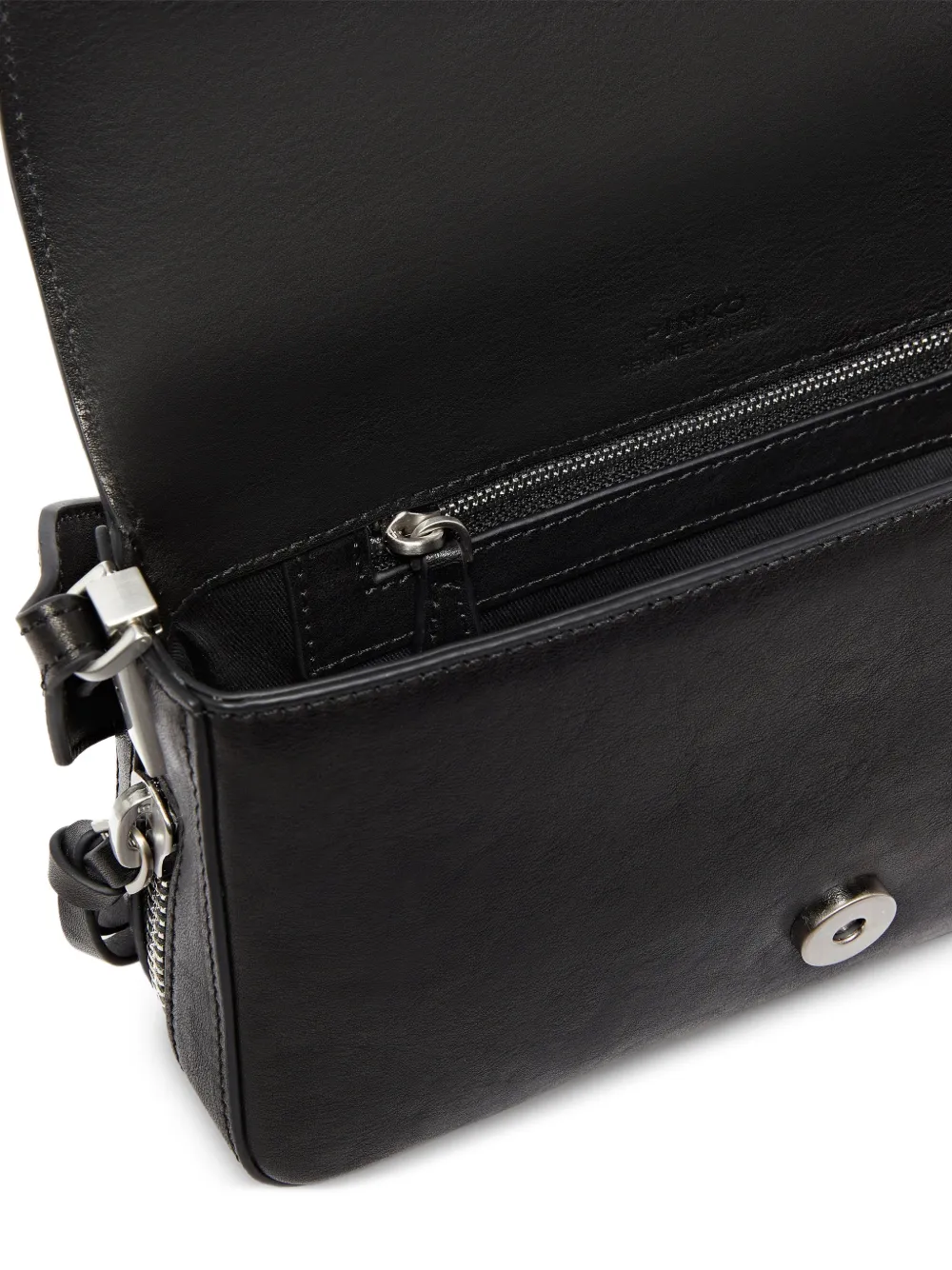 PINKO Love Click kleine crossbodytas Zwart