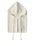 PINKO crystal-embellished balaclava - White