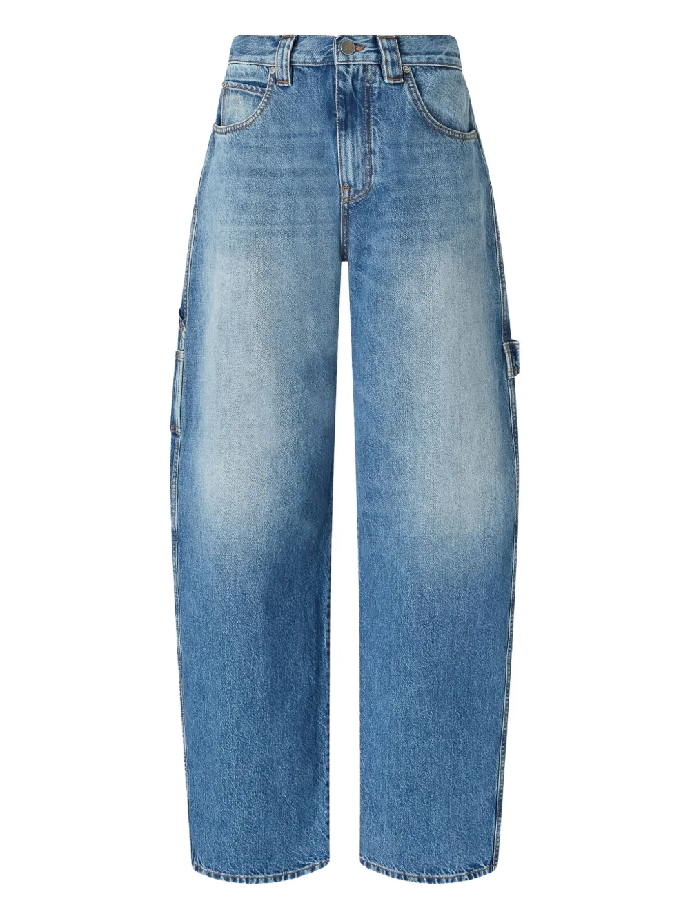 PINKO balloon-leg utility jeans Blauw