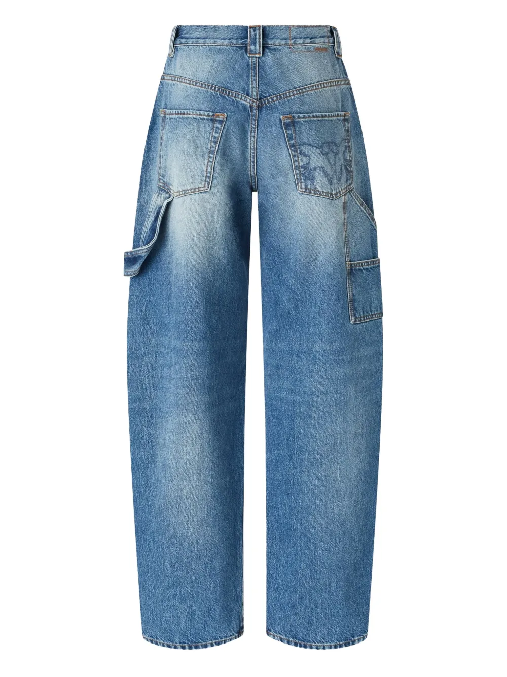 PINKO balloon-leg utility jeans Blauw