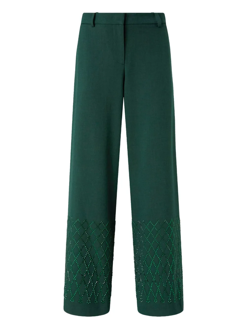 PINKO embellished trousers - Grün