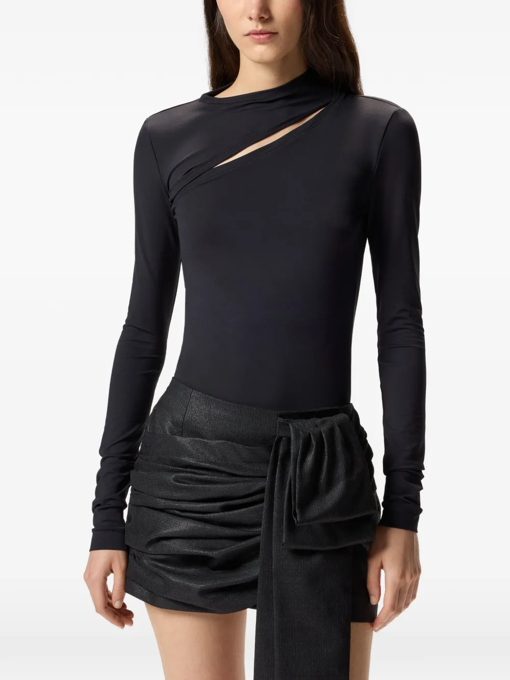PINKO Asymmetrische top Zwart