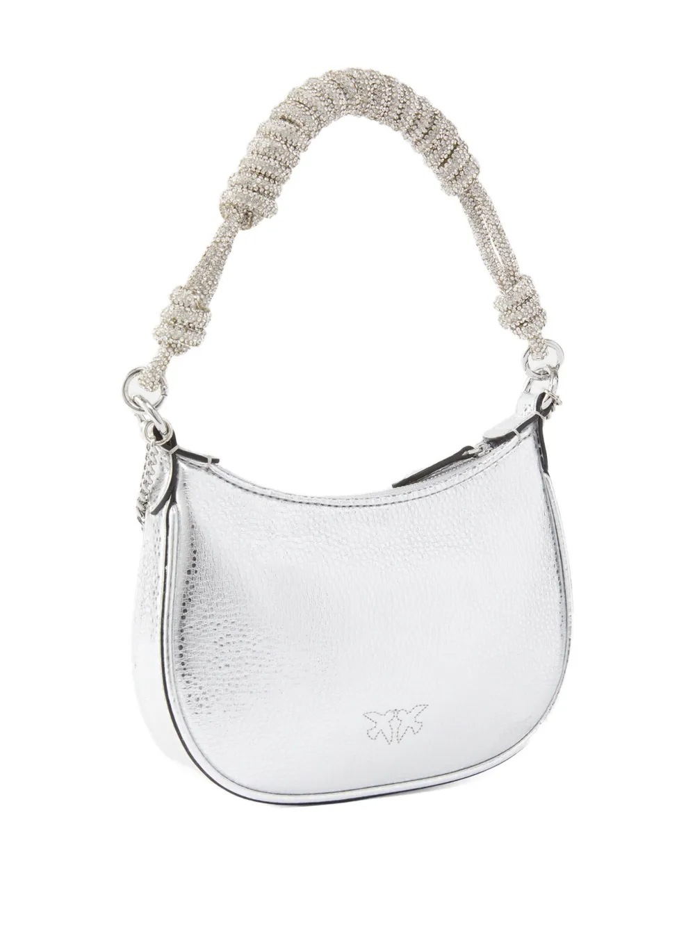 PINKO Schoudertas met metallic-effect - Grijs