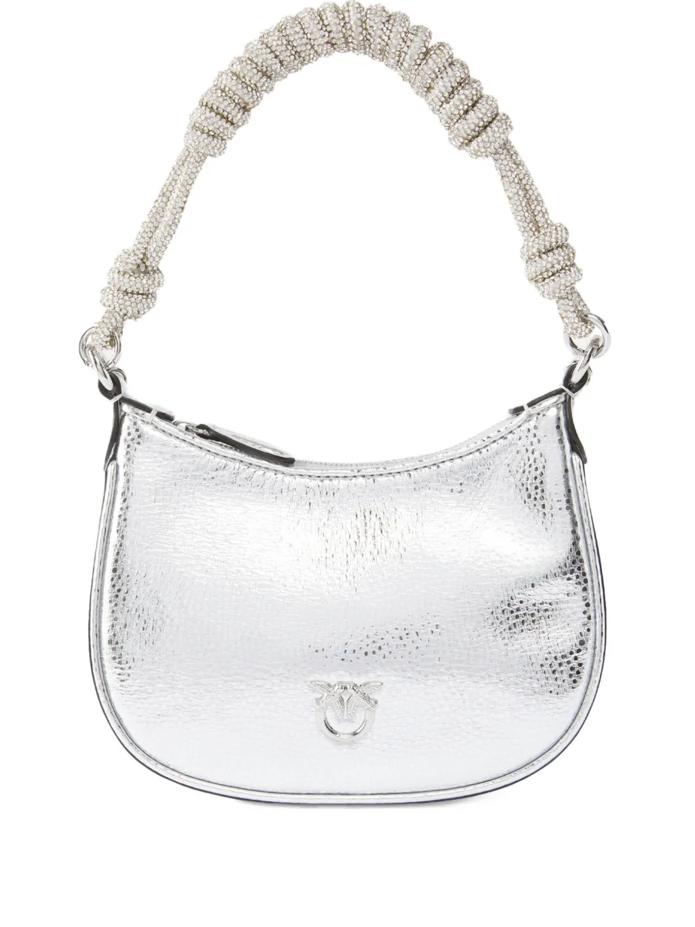 PINKO Schoudertas met metallic-effect Grijs