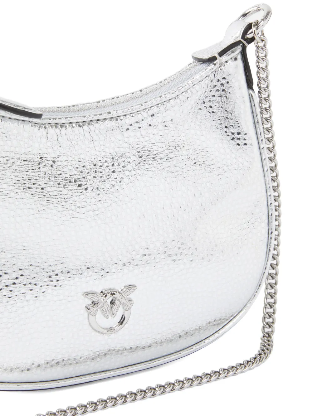 PINKO Schoudertas met metallic-effect Grijs