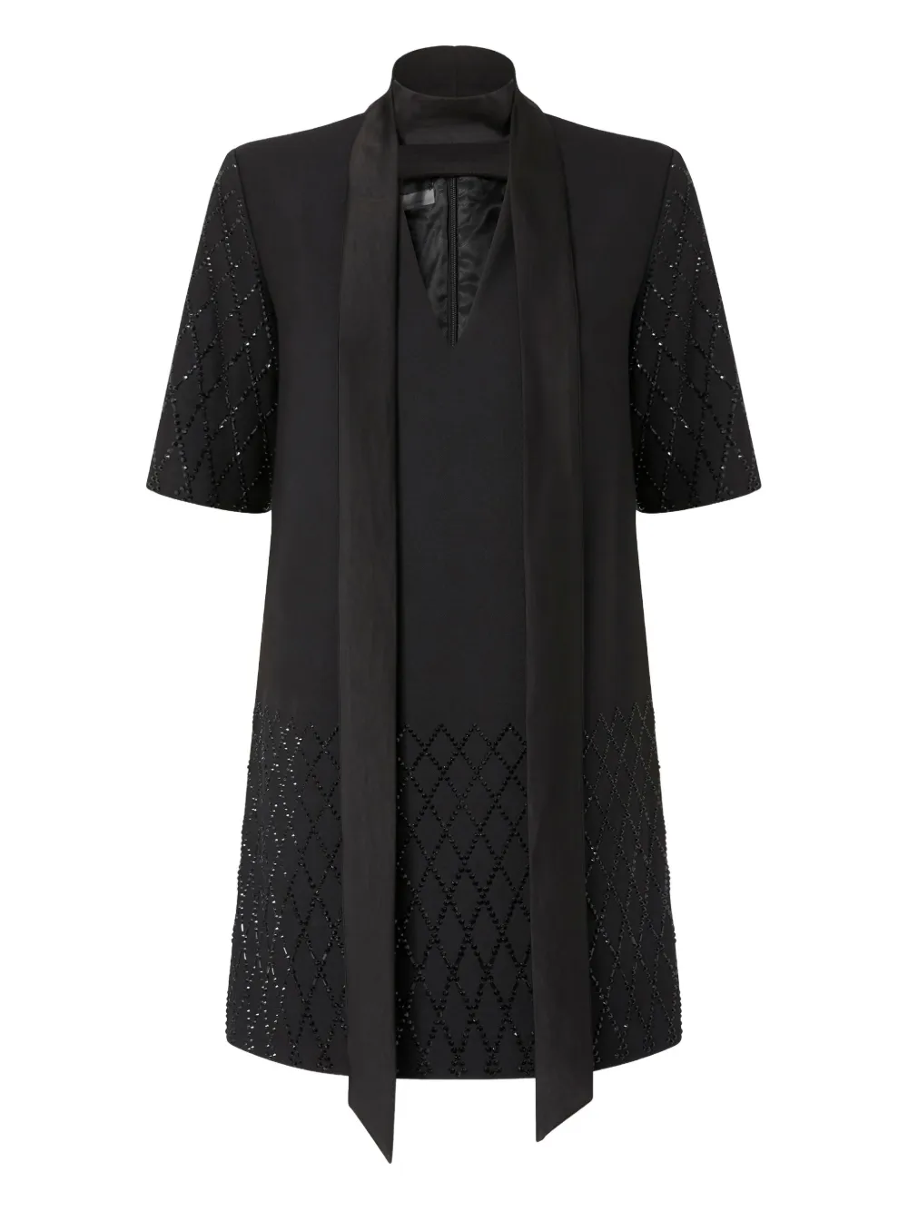 PINKO Mini-jurk met korte mouwen Zwart
