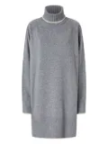 PINKO turtleneck mini dress - Grey