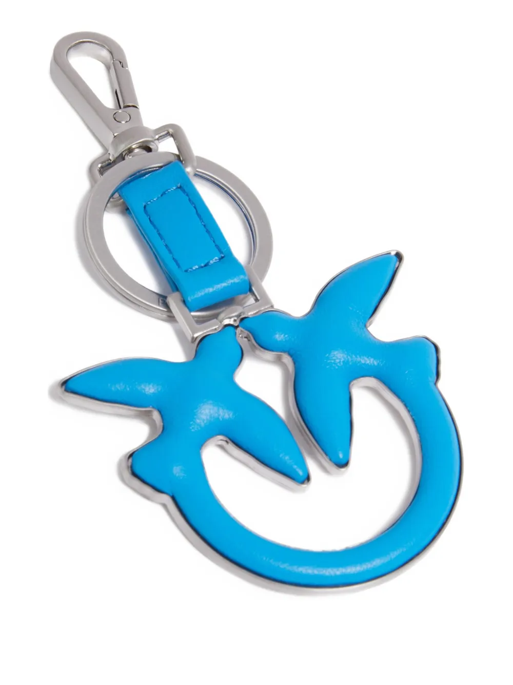 PINKO sheepskin keyring Blauw