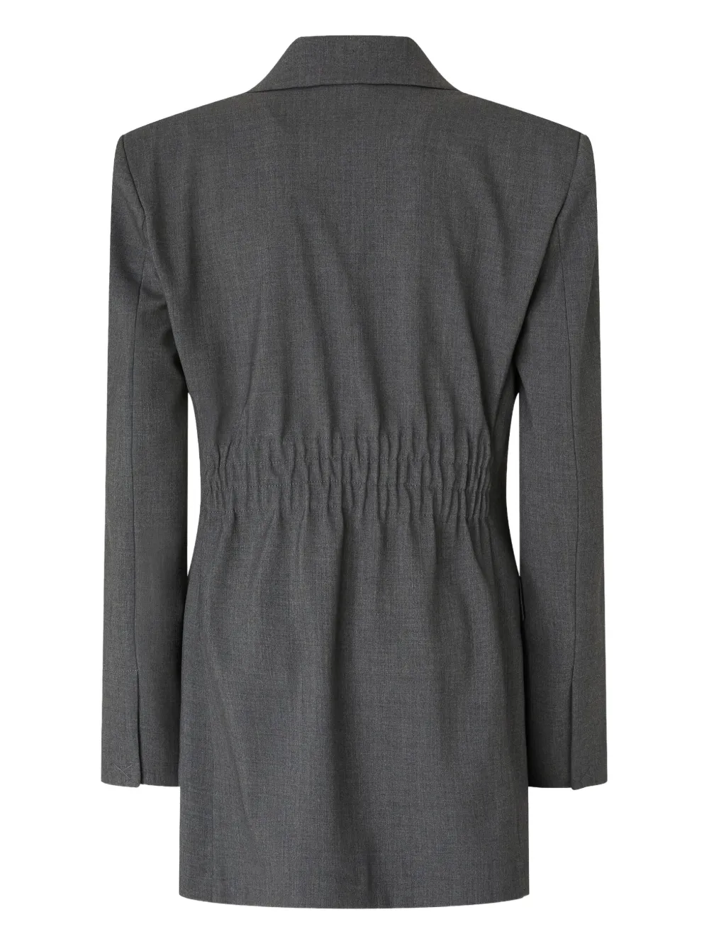 PINKO Blazer met enkele rij knopen Grijs